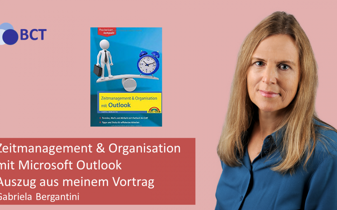 Outlook Zeitmanagement und Organisation Ausschnitt Vortrag