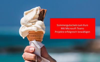 Sommergutschein Microsoft Teams Lernvideo