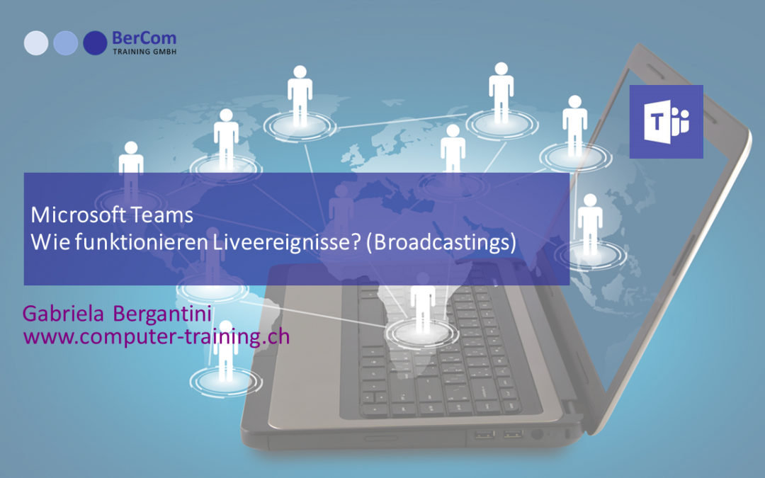 Kennt Ihr bereits die Microsoft Teams Liveereignisse? Letzthin durfte ich Firmen bei der Vorbereitung und Durchführung von solchen Grossanlässen unterstützen und das hat mich zu meinem neusten Lernsnack inspiriert.