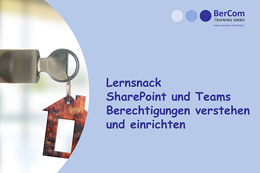 Lernsnack SharePoint und Teams Berechtigungen